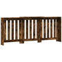Voir la diapositive 5 : VIDAXL Cache-radiateur chene fume 205x21,5x83,5 cm bois d'ingenierie