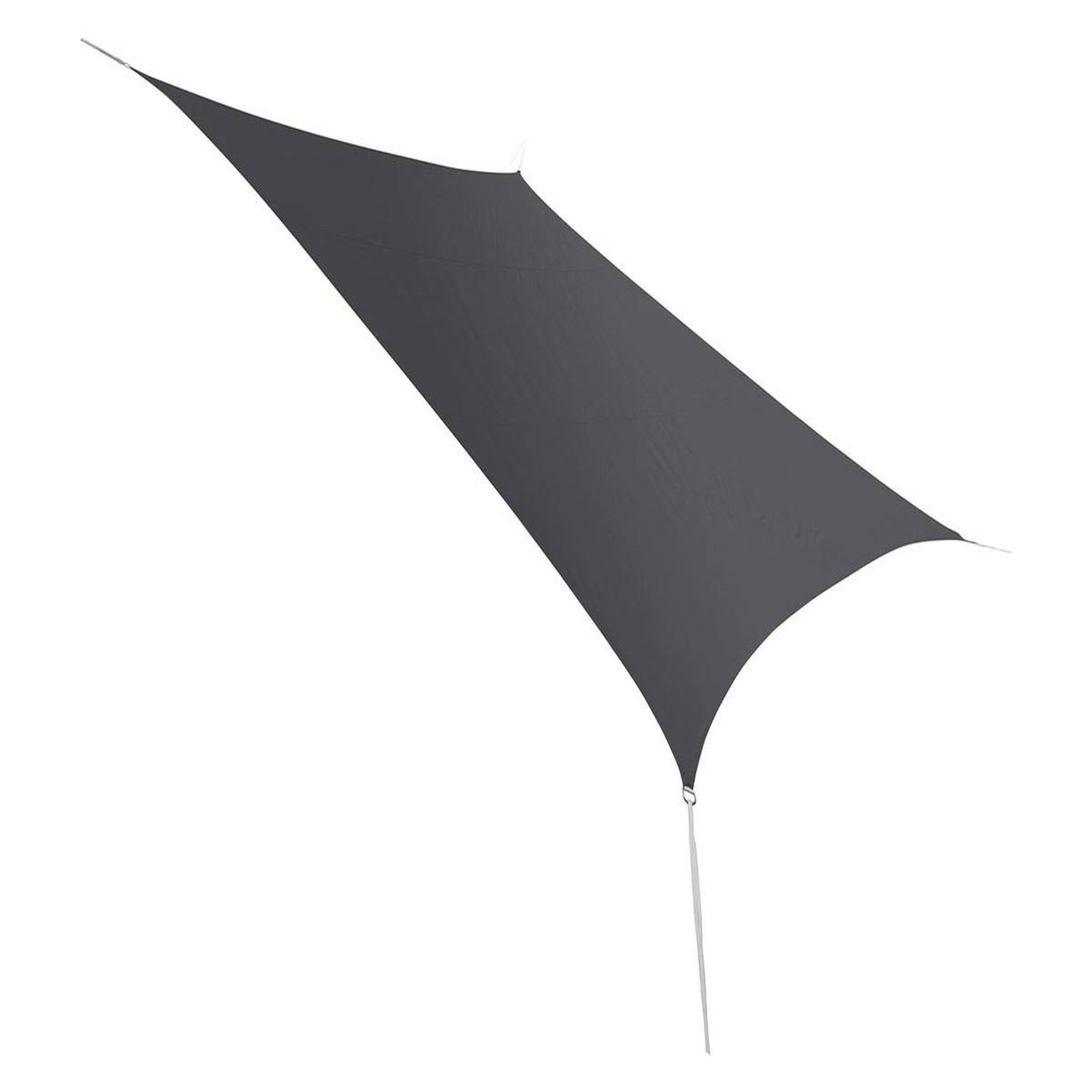 Jardiline Voile d'ombrage rectangulaire serenity - 3,00 x 2,00 m - ardoise - jardiline