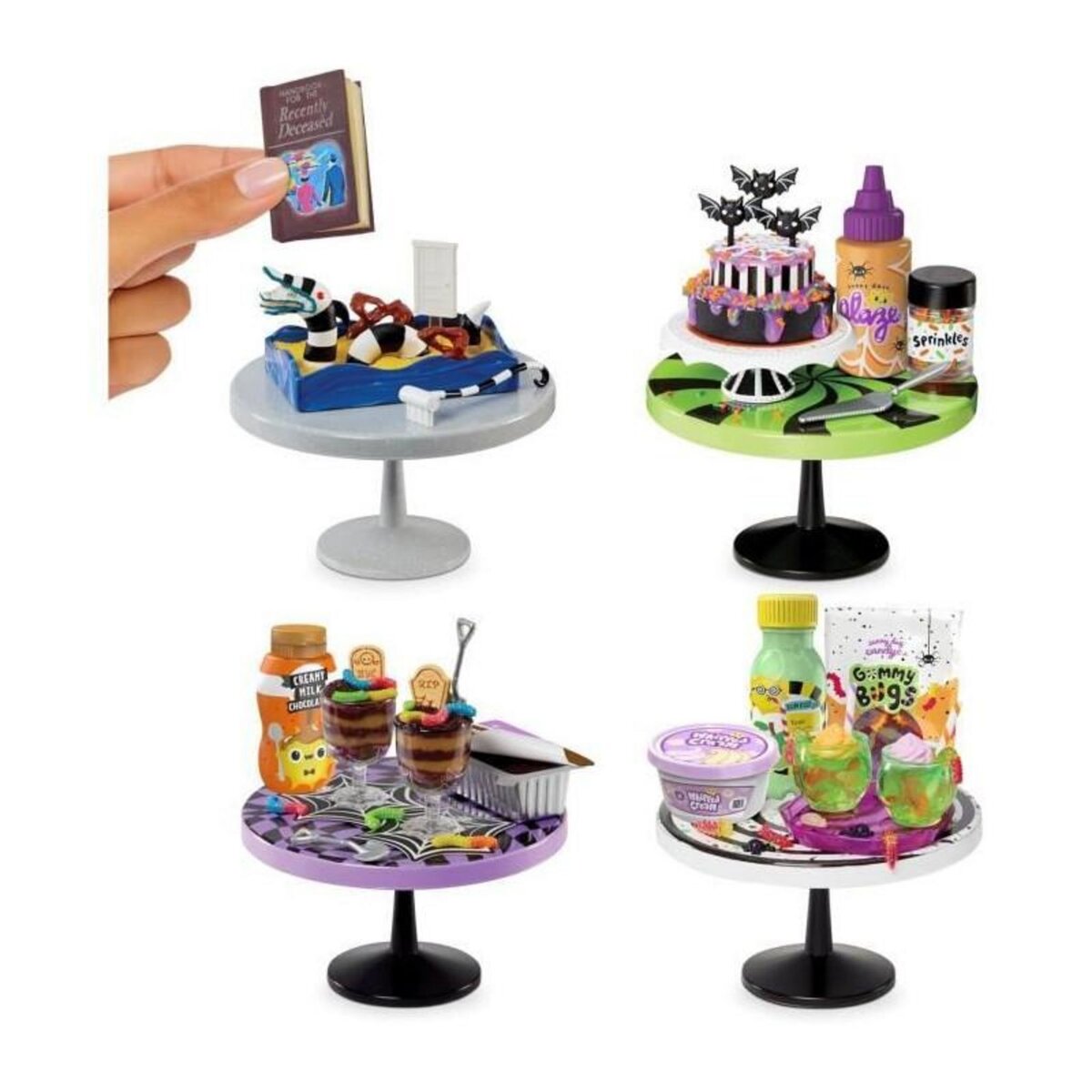 L.O.L. SURPRISE! MGA Miniverse - Halloween - Jeu Créatif - Série Diner - Loisirs créatif et décoratif en résine - Non Comestible - 8 ans et