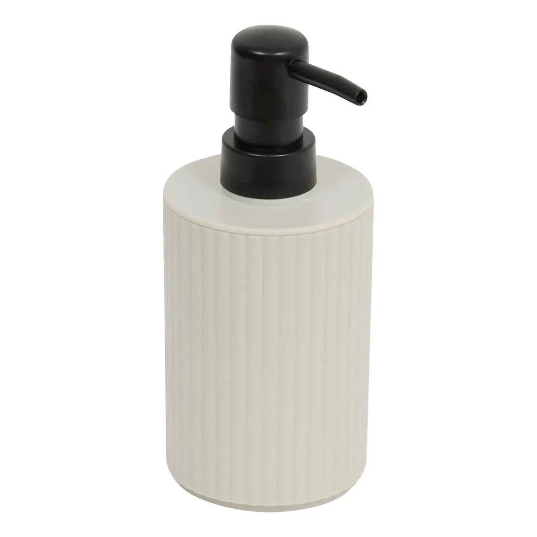 Voir la diapositive 2 : FIVE Lot de 3 accessoires de salle de bain  mily  17cm beige