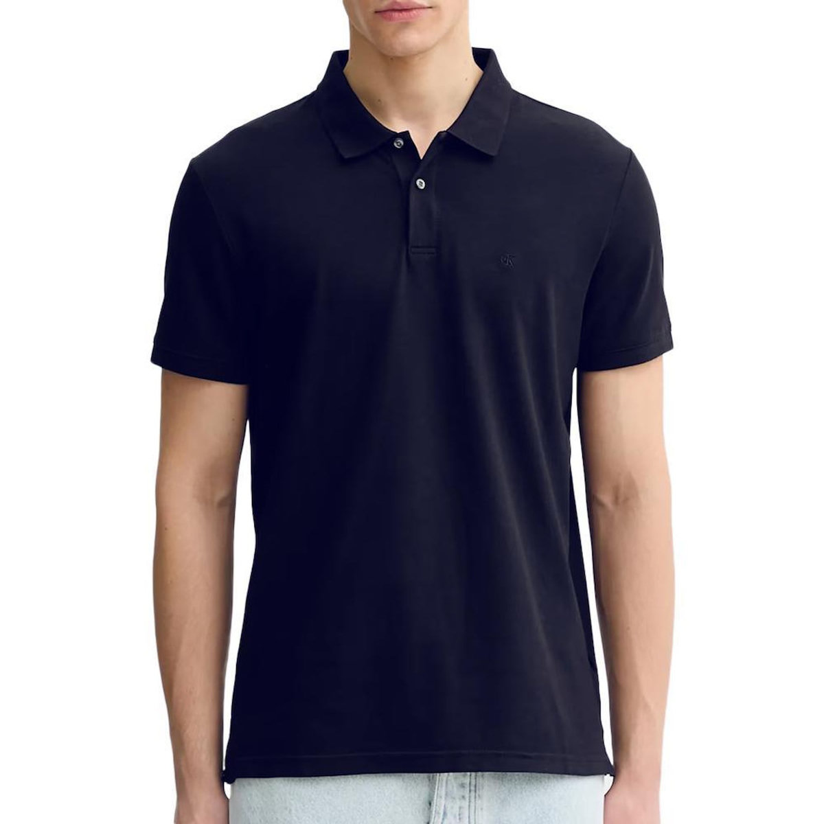 CALVIN KLEIN JEANS Polo Marine Homme Calvin Klein Jeans Refined