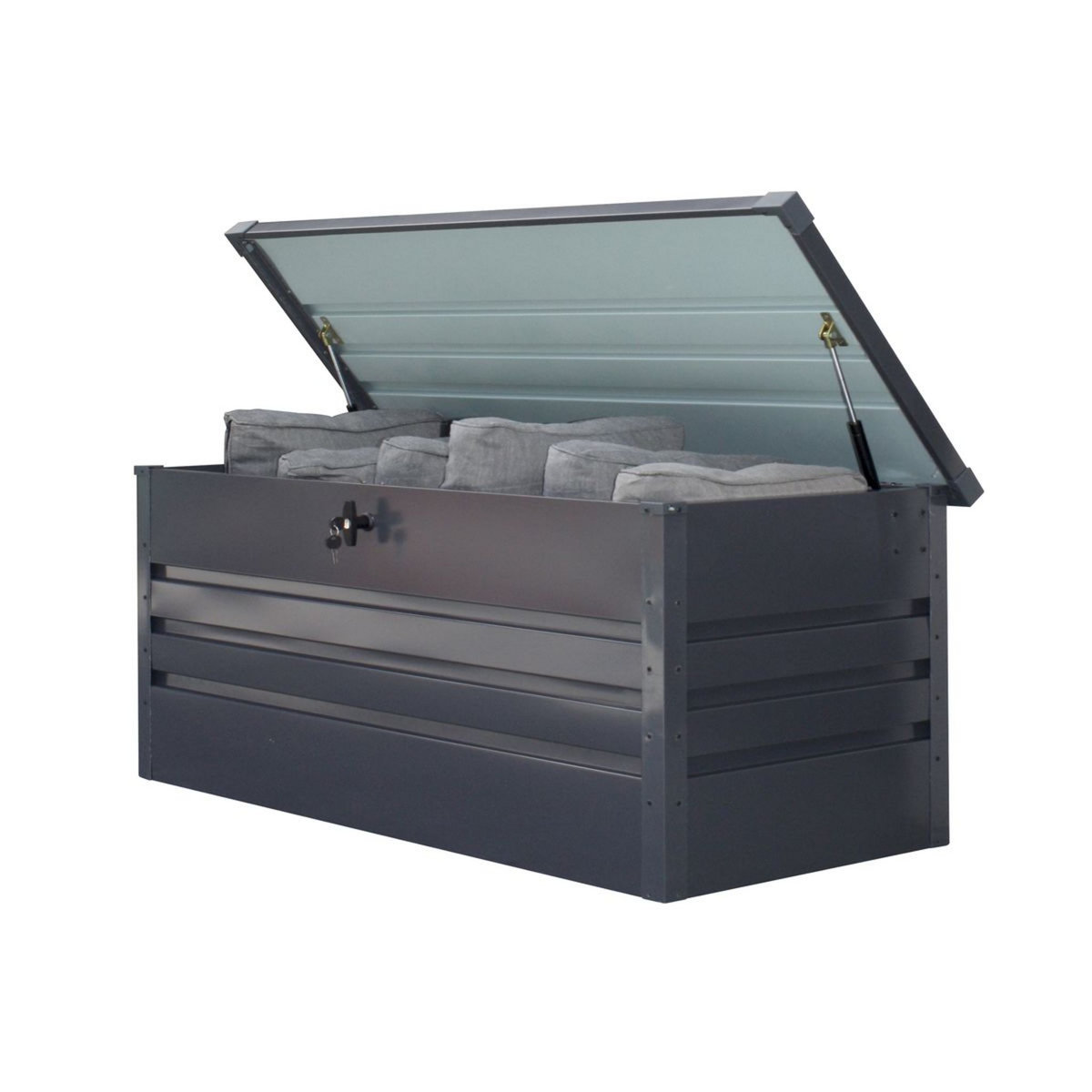 City Garden Coffre de jardin - Anthracite - 600L