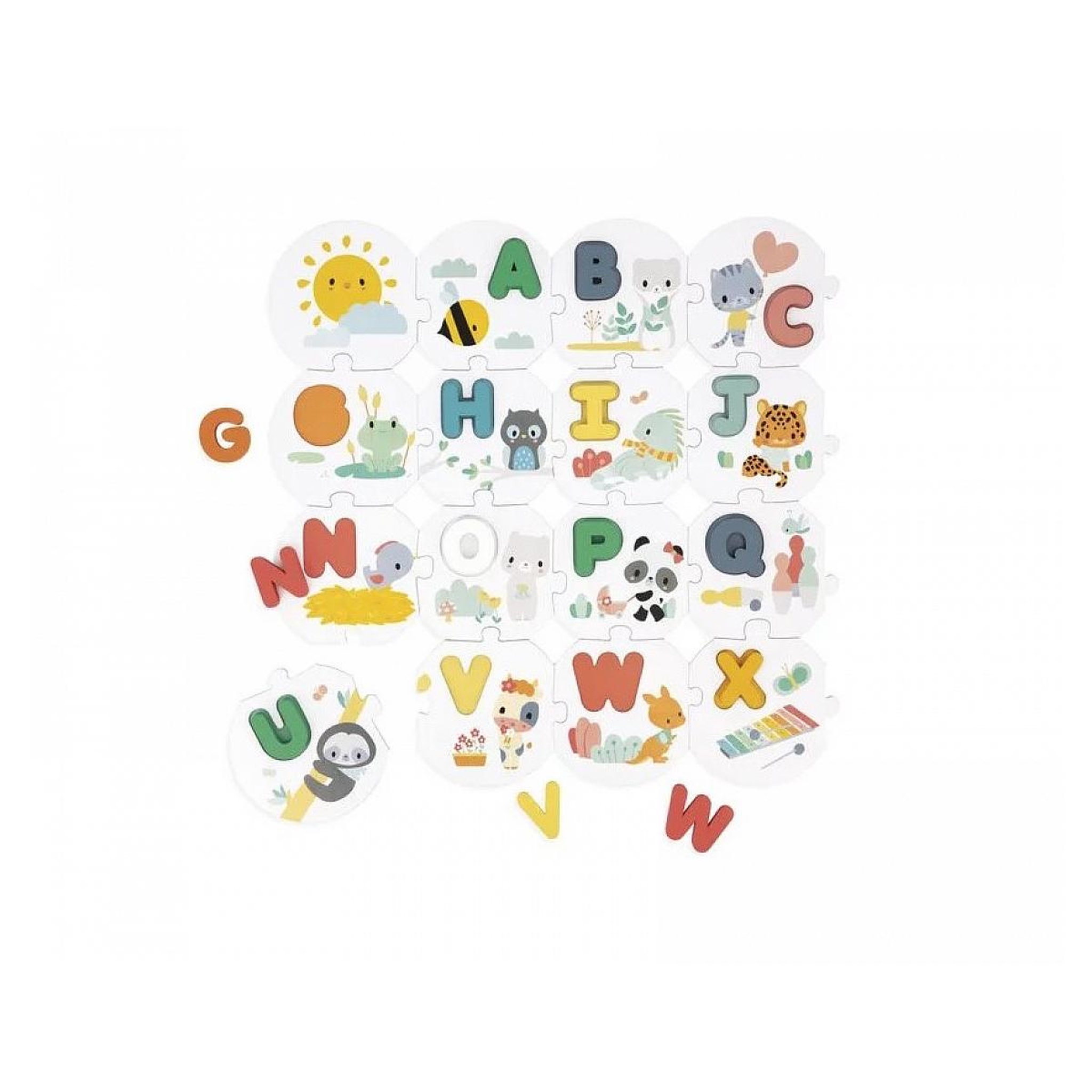 Voir la diapositive 2 : Juratoys-Janod Puzzle Mon premier alphabet