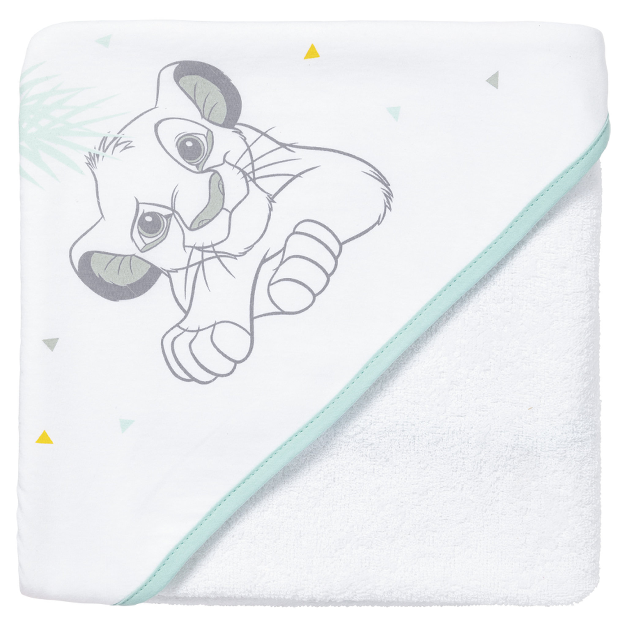 Voir la diapositive 1 : DISNEY Cape de bain bébé Roi Lion 