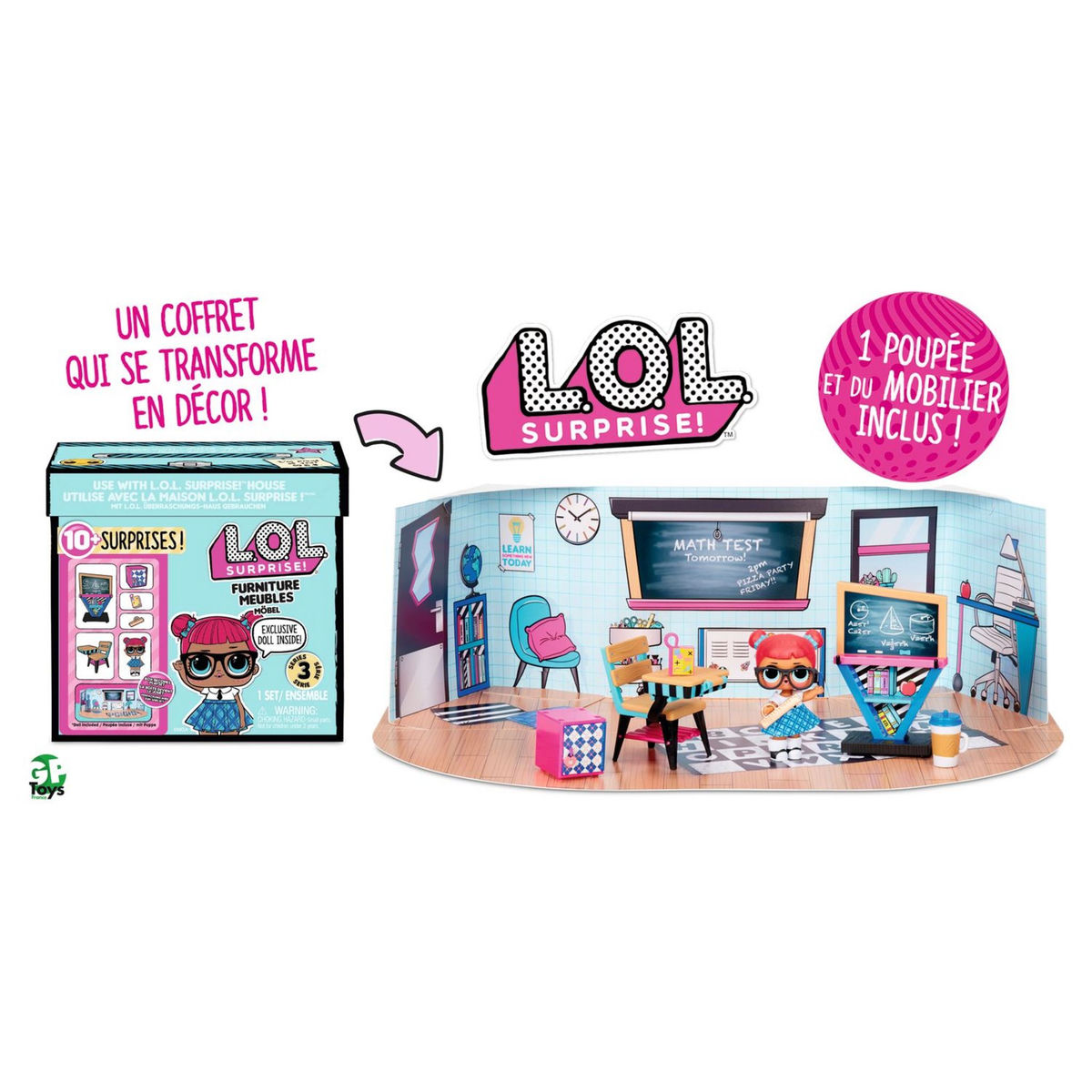 GP TOYS Lol Surprise - Poupée avec mobilier 