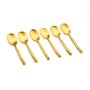 Voir la diapositive 1 : BJORN Coffret 6 petites cuillères KNUT - Gold