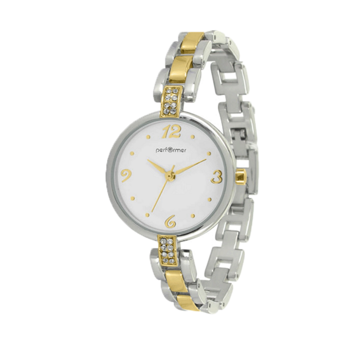 Performer Montre Classique Performer Femme M tal Bicolore Argent