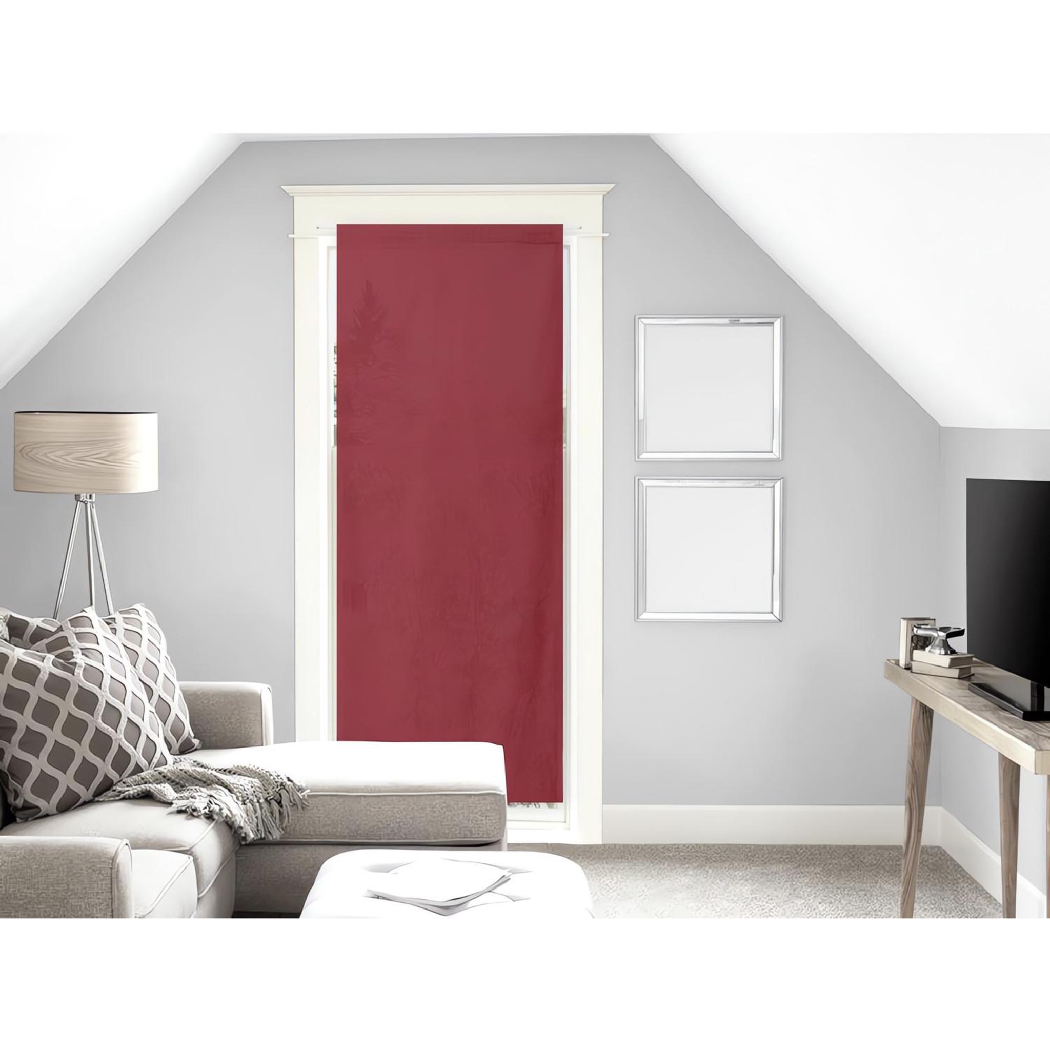 SOLEIL D'OCRE Voile pour porte fenêtre en coton PANAMA, par Soleil d'Ocre