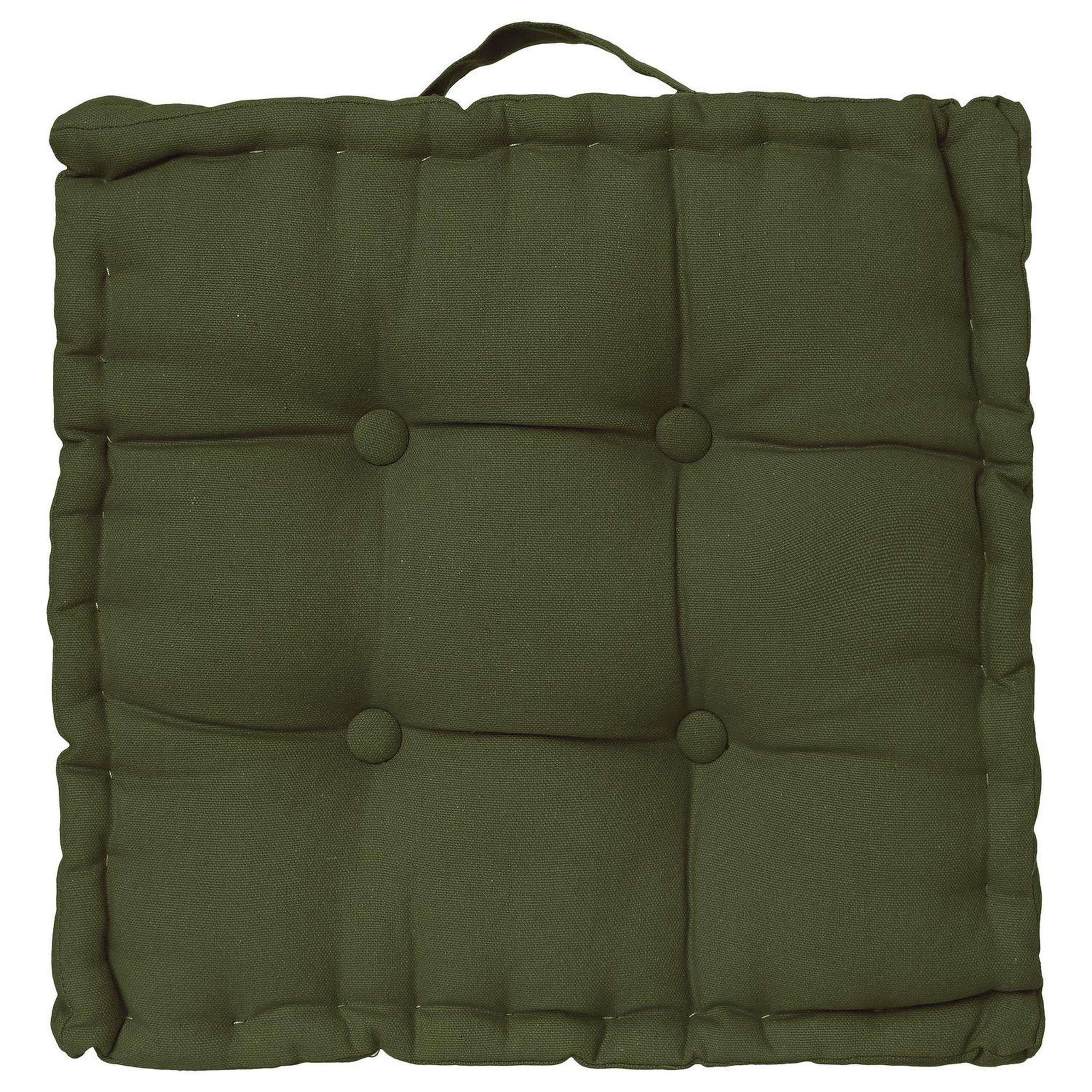 Voir la diapositive 1 : ATMOSPHERA Coussin de sol en coton ANJALI