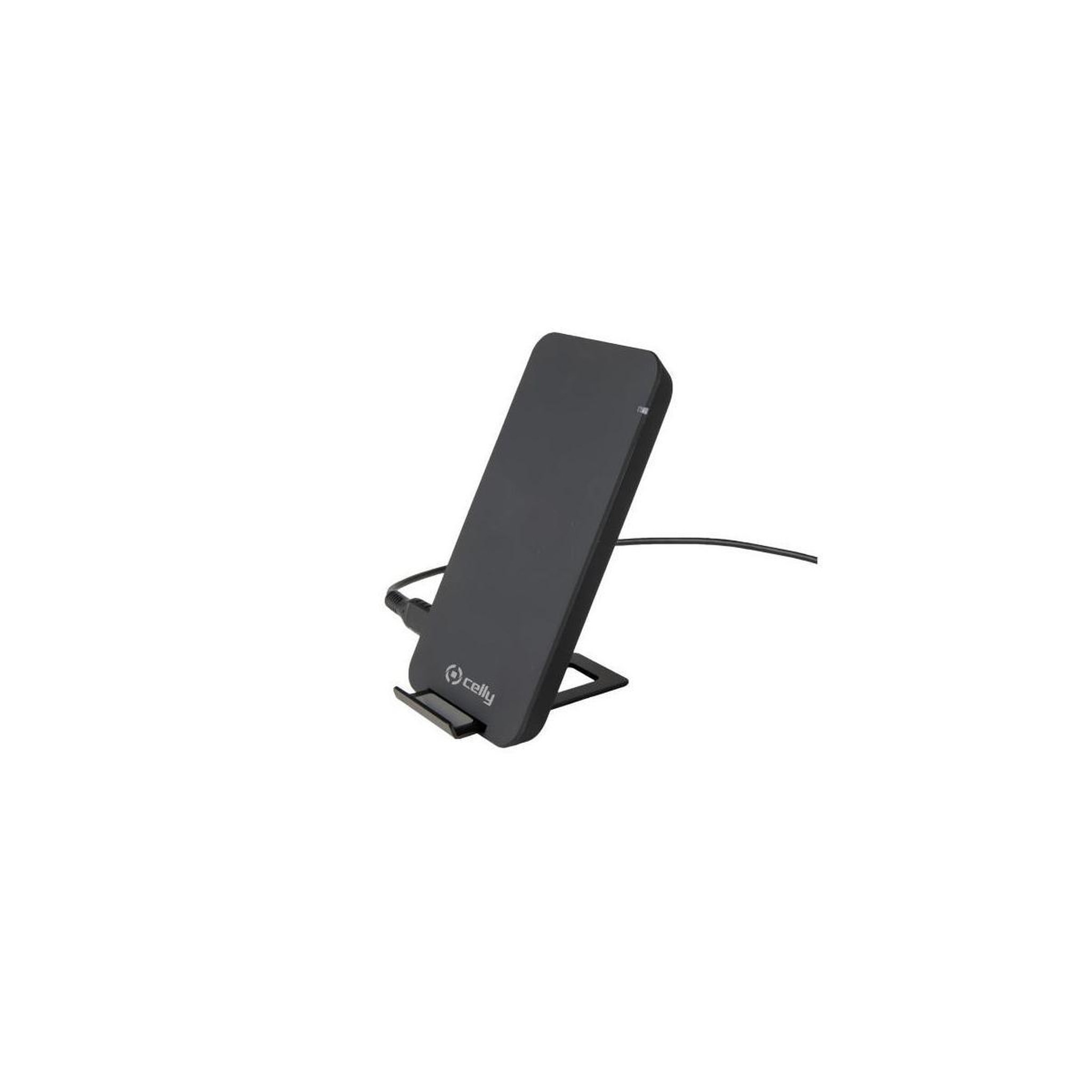 Voir la diapositive 2 : CELLY Celly wlfaststandbk chargeur d'appareils mobiles smartphone noir cc recharge sans fil intérieure