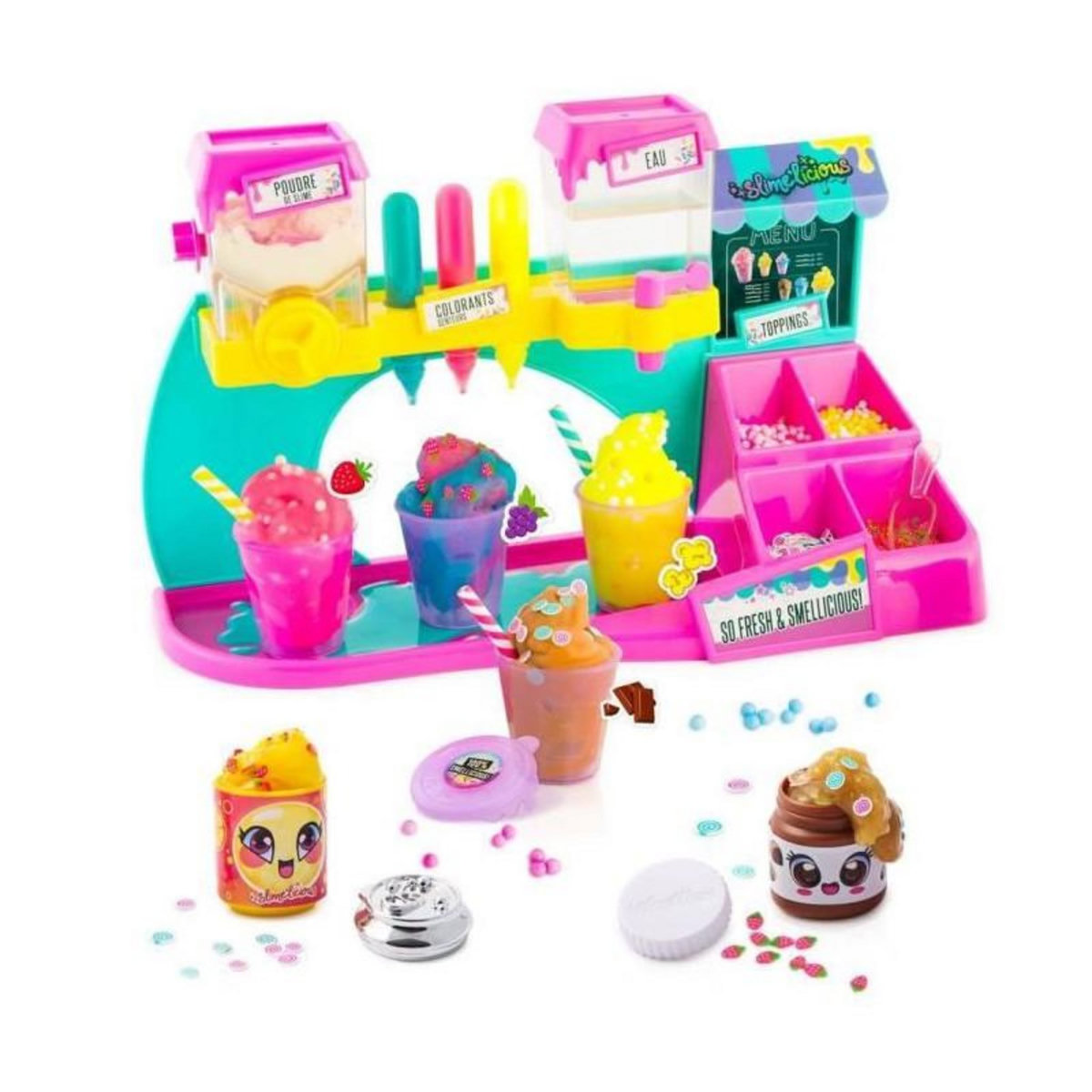 Canal Toys CANAL TOYS - So DIY So Slime Slimelicious Factory Mega - Fabrique cree et decore tes slimes gourmandes - SSC055 - 6ans et +
