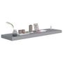 Voir la diapositive 3 : VIDAXL Etagere murale flottante gris 90x23,5x3,8 cm MDF