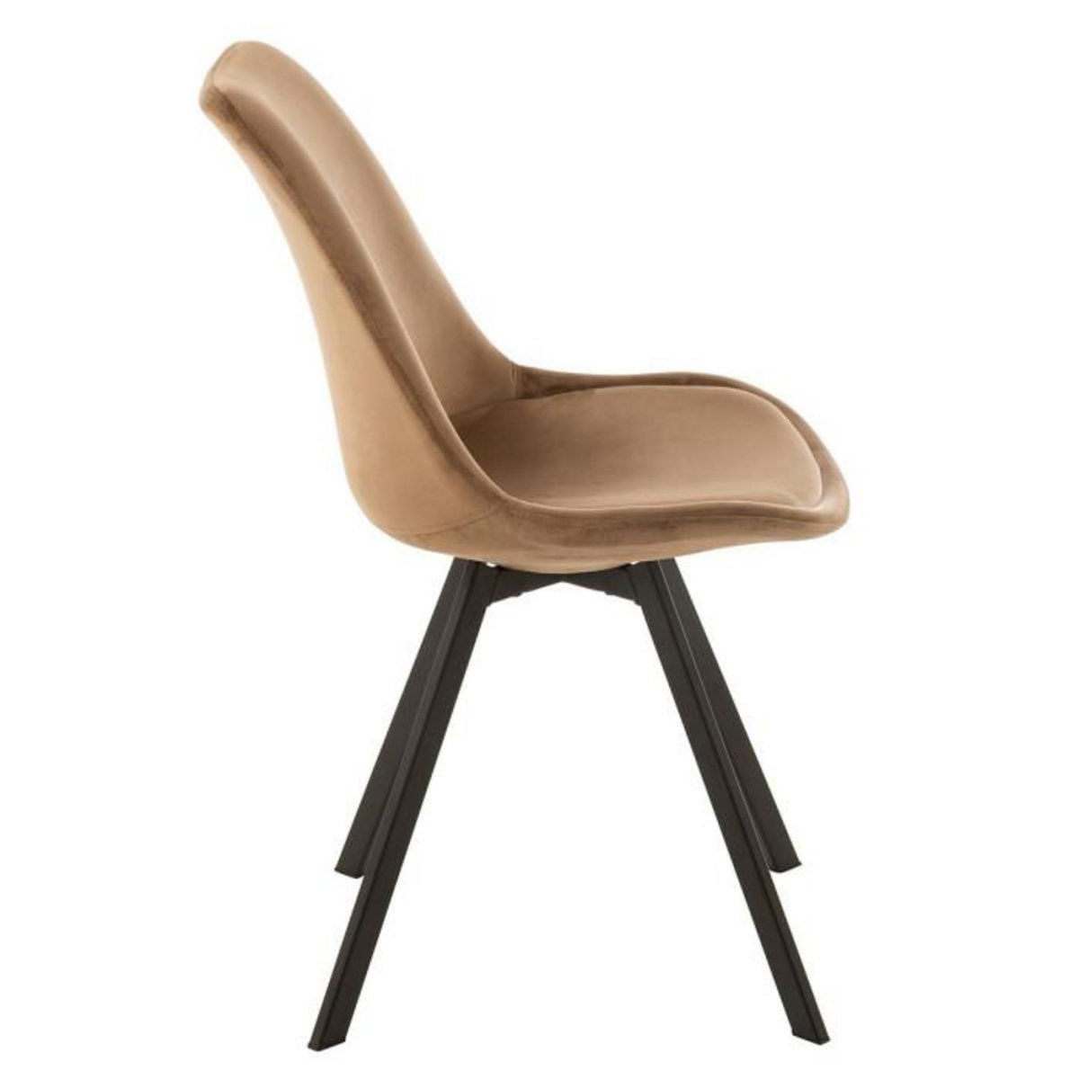 Paris Prix Chaise Design  Hélène  84cm Marron