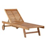 Paris Prix Chaise Longue en Bois  Luzon  200cm Naturel