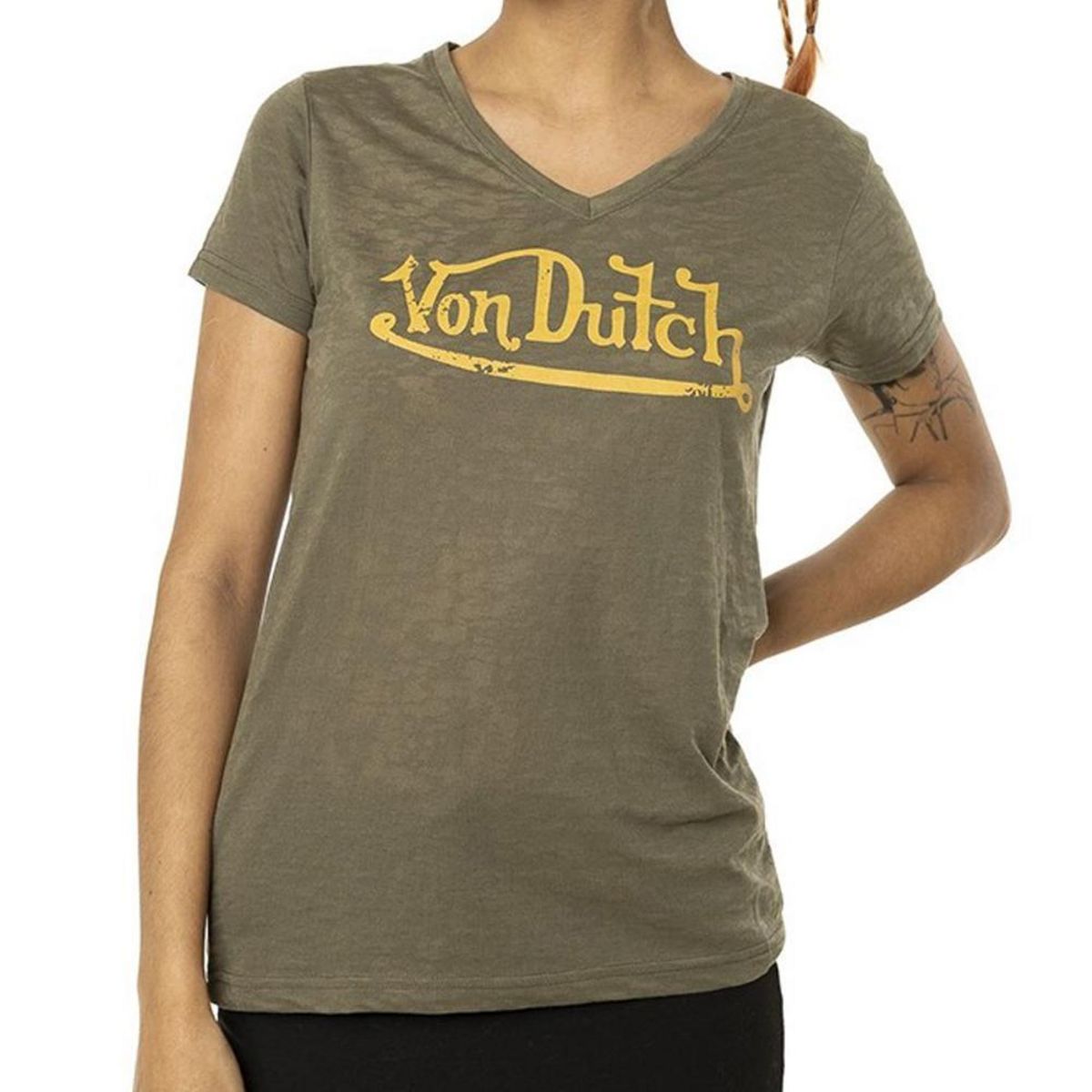 VON DUTCH T shirt  Femme Von Dutch Classic