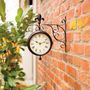 Voir la diapositive 4 : ESSCHERT DESIGN Esschert Design Horloge de station avec thermometre TF005