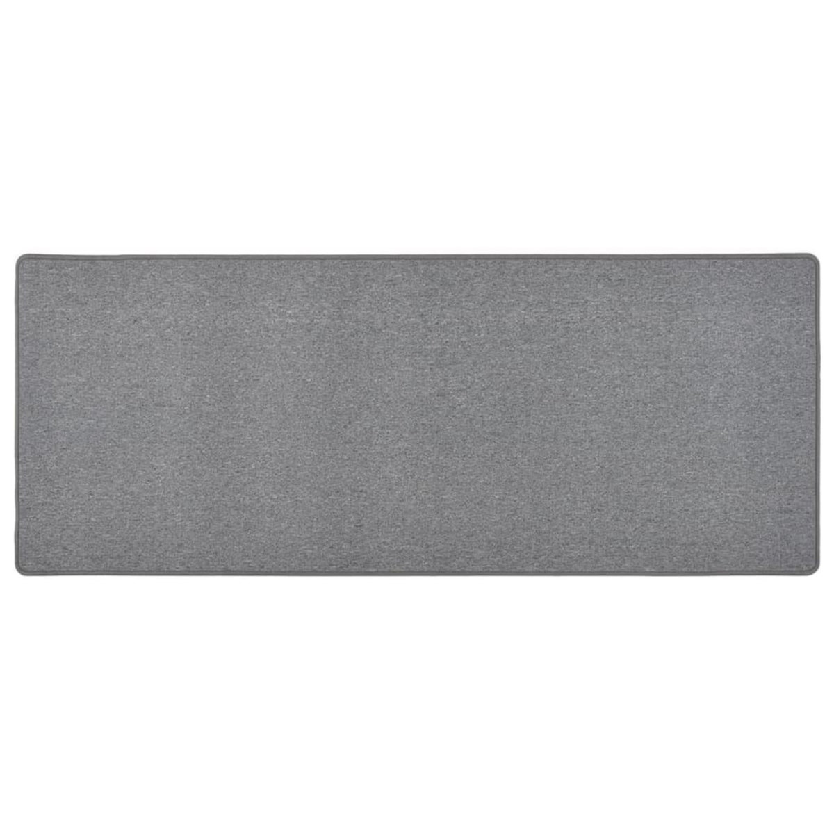 VIDAXL Tapis de couloir Gris fonce 80x200 cm