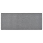 VIDAXL Tapis de couloir Gris fonce 80x200 cm