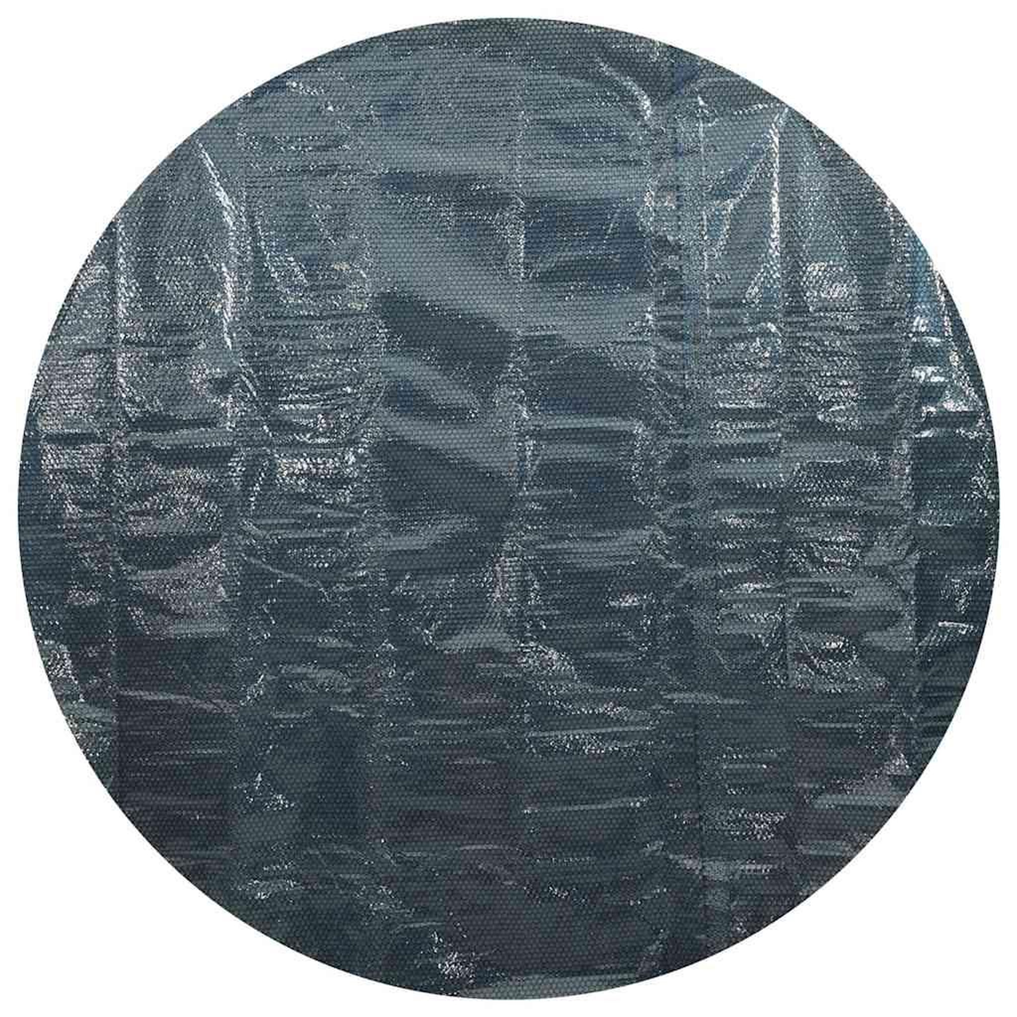 Voir la diapositive 4 : VIDAXL Film solaire de piscine flottant PE 488 cm Noir et bleu