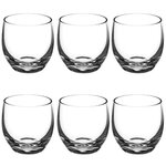 SECRET DE GOURMET Lot de 6 Verrines Verre Arrondies  Bistro  6cm Transparent