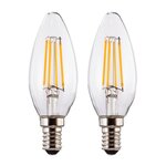 XAVAX Ampoule LED E14 4W CLAS x2