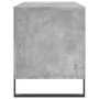 Voir la diapositive 5 : VIDAXL Armoire a disques gris beton 100x38x48 cm bois d'ingenierie