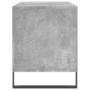Voir la diapositive 5 : VIDAXL Armoire a disques gris beton 100x38x48 cm bois d'ingenierie