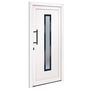Voir la diapositive 2 : VIDAXL Porte d'entree Blanc 98x208 cm PVC