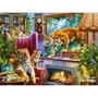 Castorland Puzzle 3000 pièces : Les Tigres prennent vie
