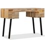Voir la diapositive 4 : VIDAXL Bureau Teck de recuperation massif 110 x 50 x 76 cm