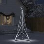 Voir la diapositive 3 : VIDAXL Guirlande de sapin de Noël 483 LED blanc froid 240 cm