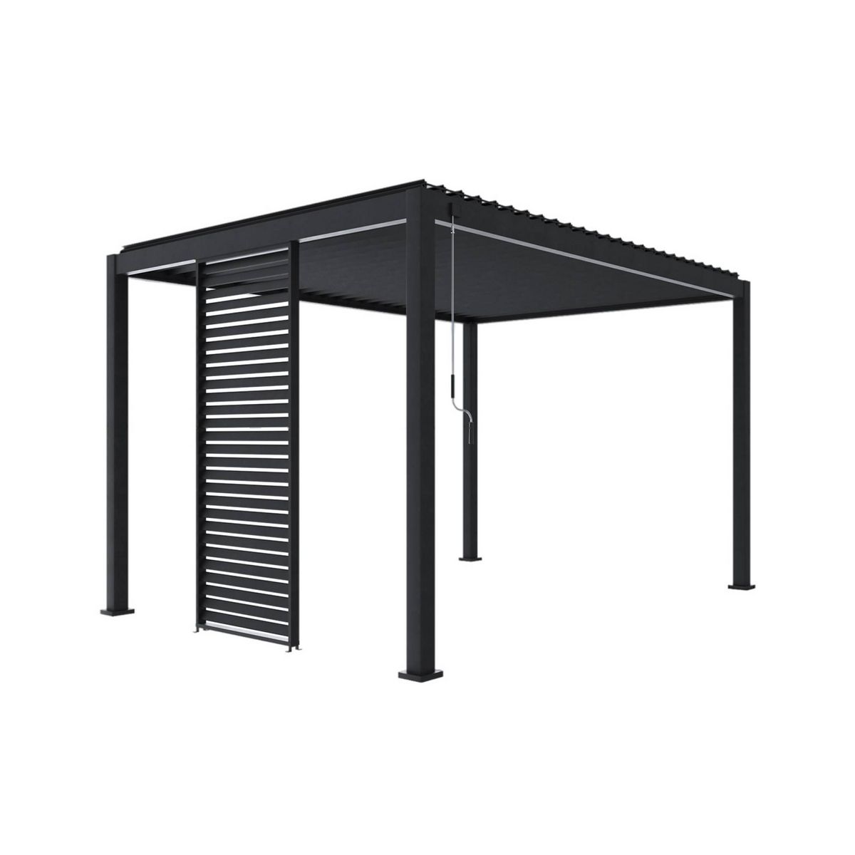 SWEEEK Persienne pour pergola bioclimatique Triomphe, aluminium