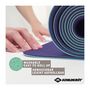 Voir la diapositive 5 : SCHILDKROT Tapis de yoga Schildkröt Fitness Bicolor 180 x 61 cm - sans PVC - résistant au glissement - marine/menthe