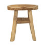 Voir la diapositive 2 : Paris Prix Tabouret en Bois  Selle  42cm Naturel