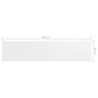 Voir la diapositive 5 : VIDAXL Ecran de balcon Blanc 90x400 cm Tissu Oxford