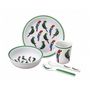 Voir la diapositive 2 : Petit Jour Coffret Cadeau 5 Pièces Les Perroquets - Set de Vaisselle Ergonomique pour Enfants