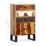 Voir la diapositive 6 : VIDAXL Buffet Bois massif de Sesham 50x30x86 cm
