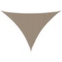 Voir la diapositive 4 : VIDAXL Voile de parasol tissu oxford triangulaire 3,5x3,5x4,9 m taupe