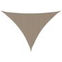 Voir la diapositive 4 : VIDAXL Voile de parasol tissu oxford triangulaire 3,5x3,5x4,9 m taupe