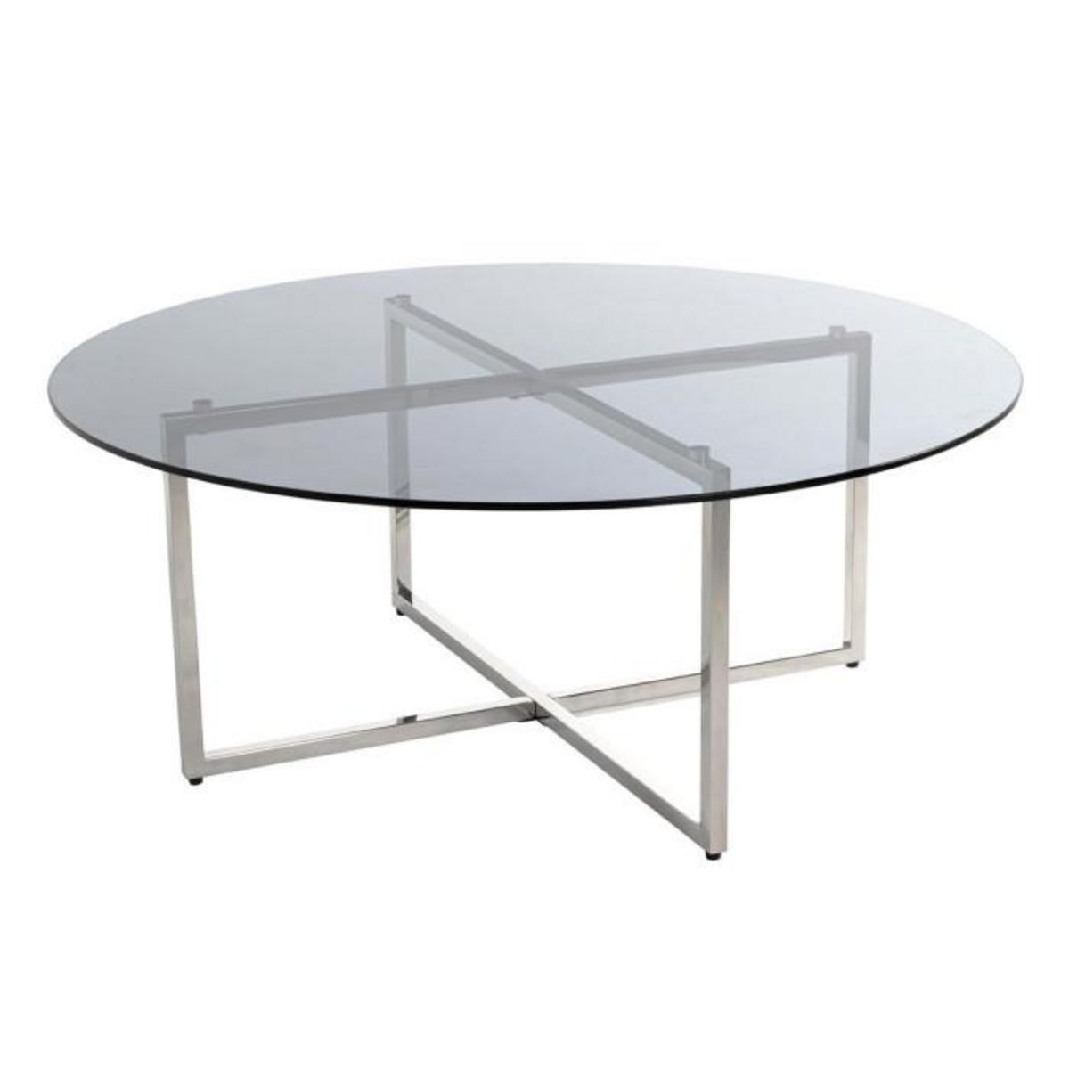 Paris Prix Table Basse Ronde Design  Comada  100cm Gris