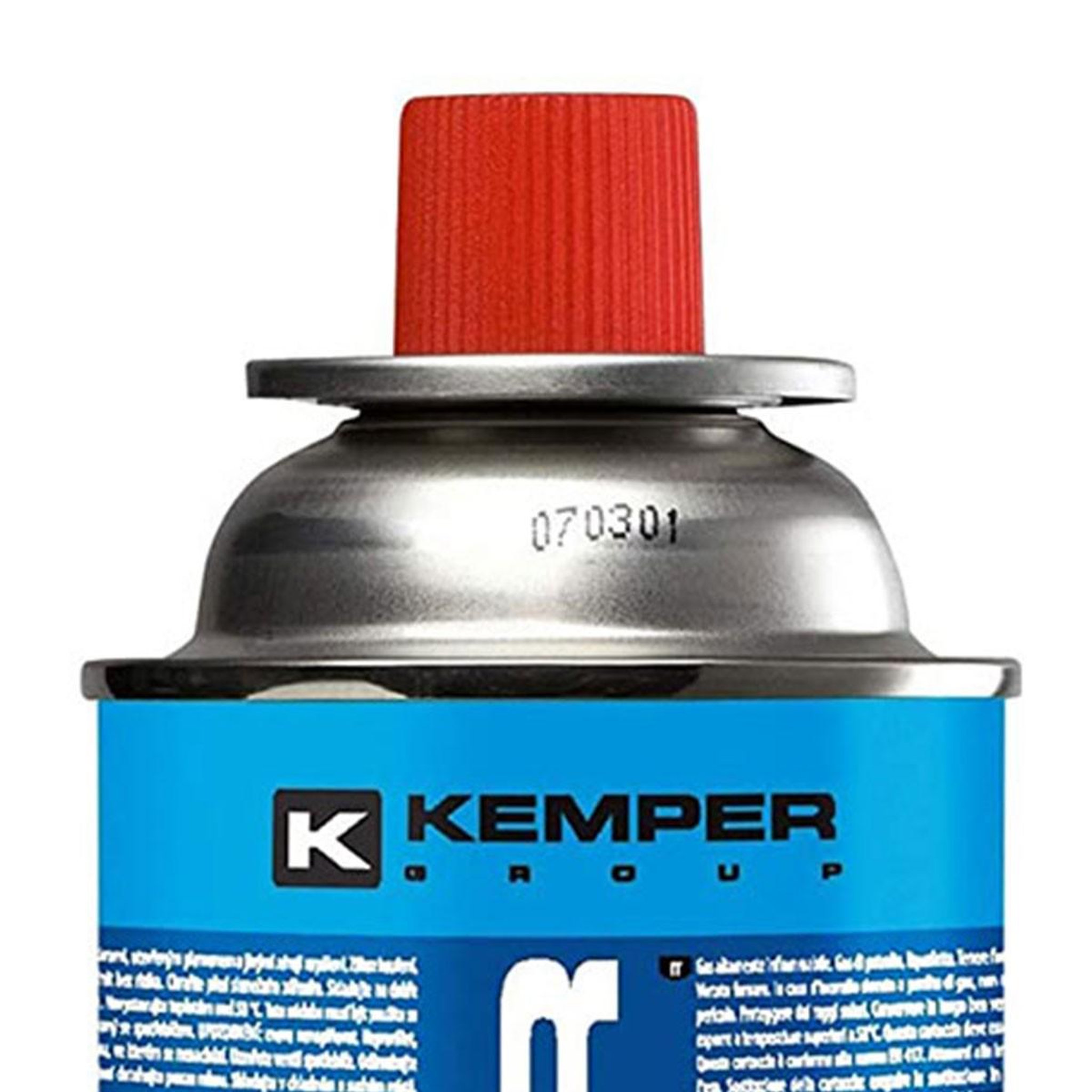Voir la diapositive 4 : Kemper Pack de 8 cartouches gaz 227g butane kemper
