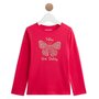 IN EXTENSO T-shirt manches longues papillon fille