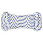 Voir la diapositive 3 : VIDAXL Corde de bateau Blanc 5 mm 100 m Polypropylene