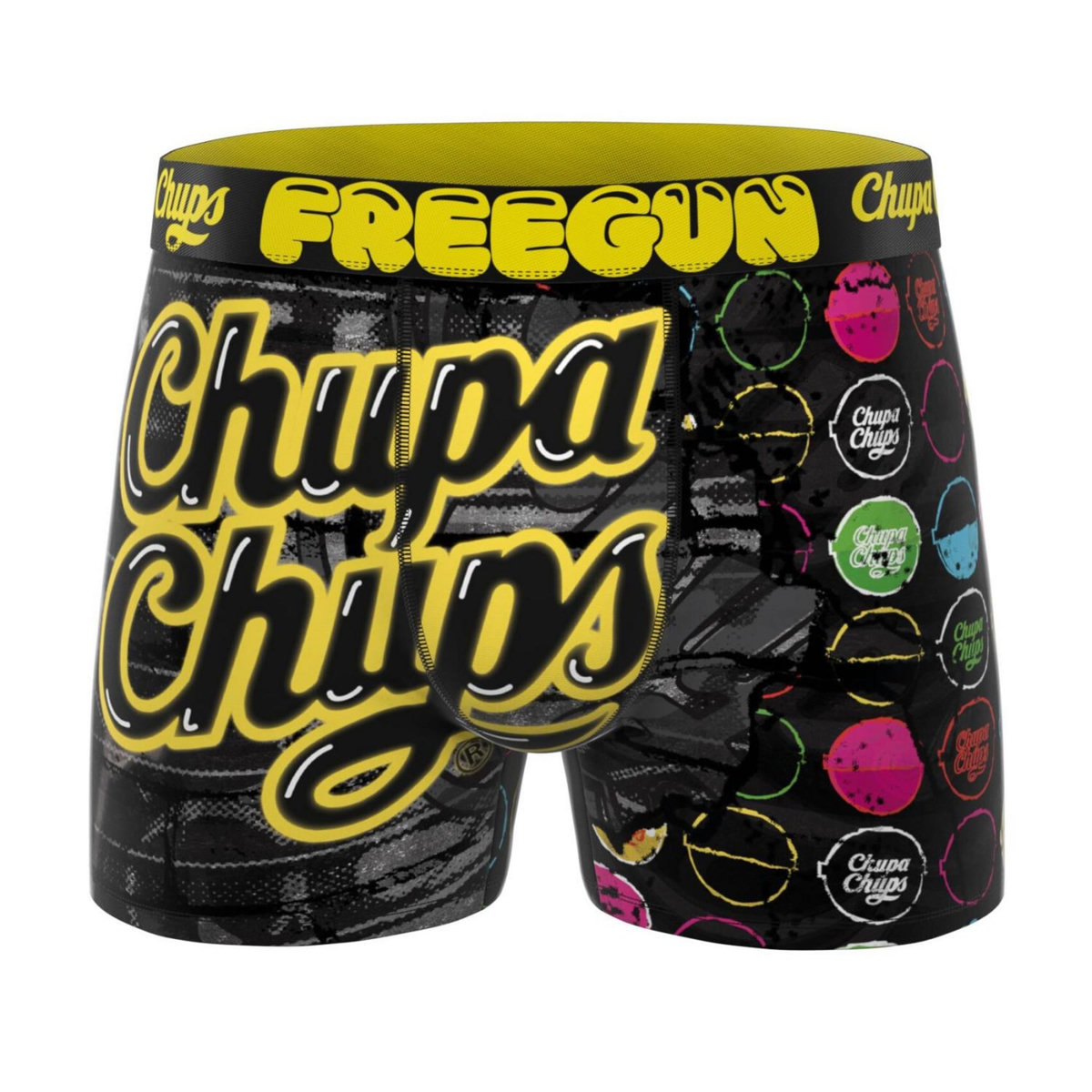 FREEGUN Lot de 4 boxers enfant Chupa Chups