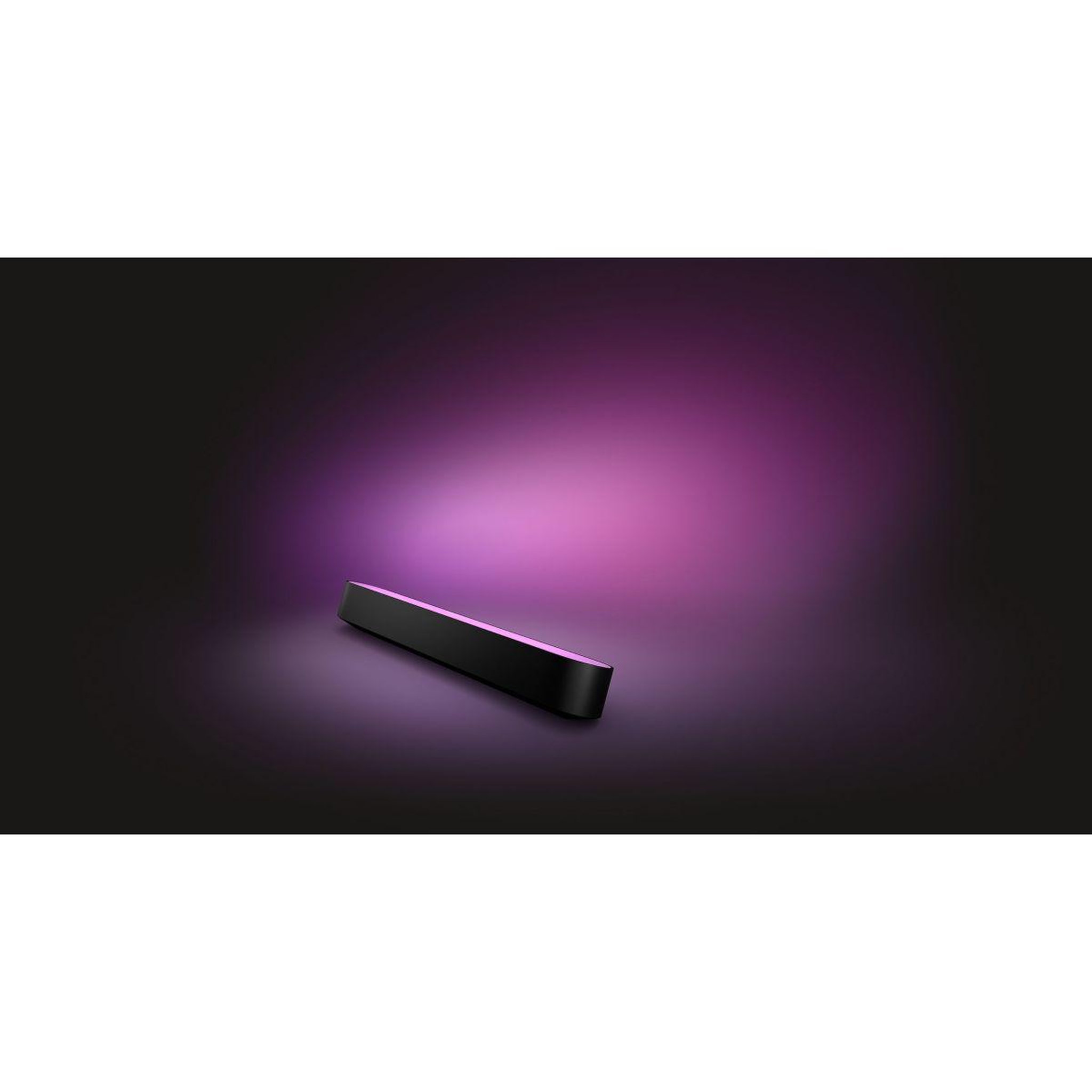 Voir la diapositive 2 : Philips Lampe connectée HUE W&C Play x1 avec alim. Noir