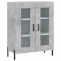 Voir la diapositive 2 : VIDAXL Buffet gris beton 69,5x34x90 cm bois d'ingenierie