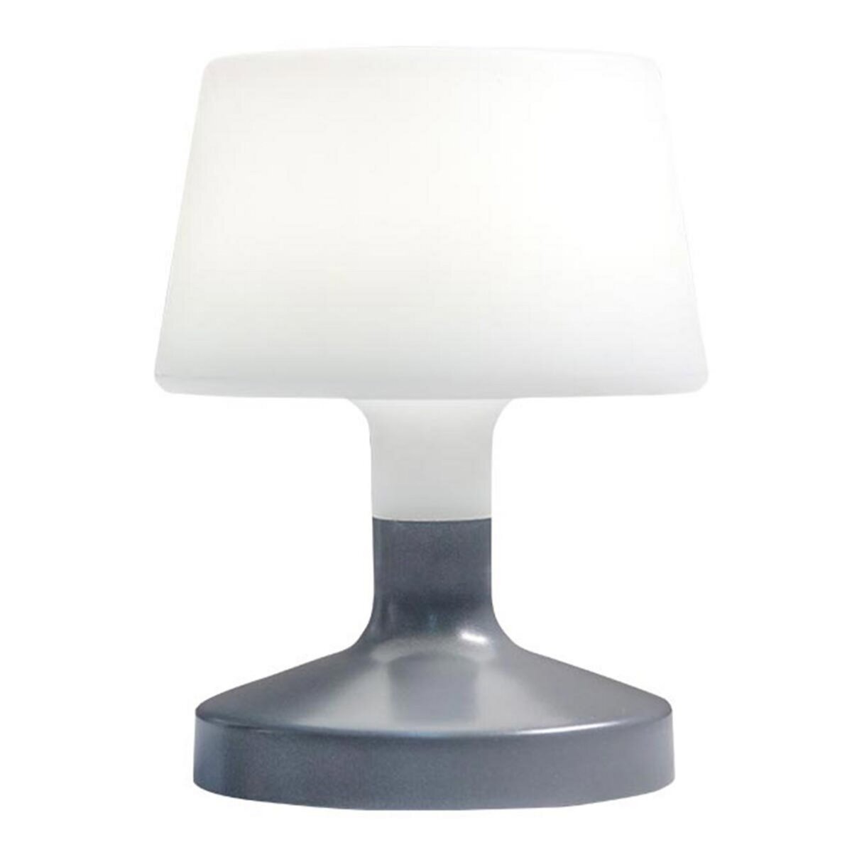 Lumisky Lampe de table touch LED HELEN ROCK Gris Polyéthylène H21CM