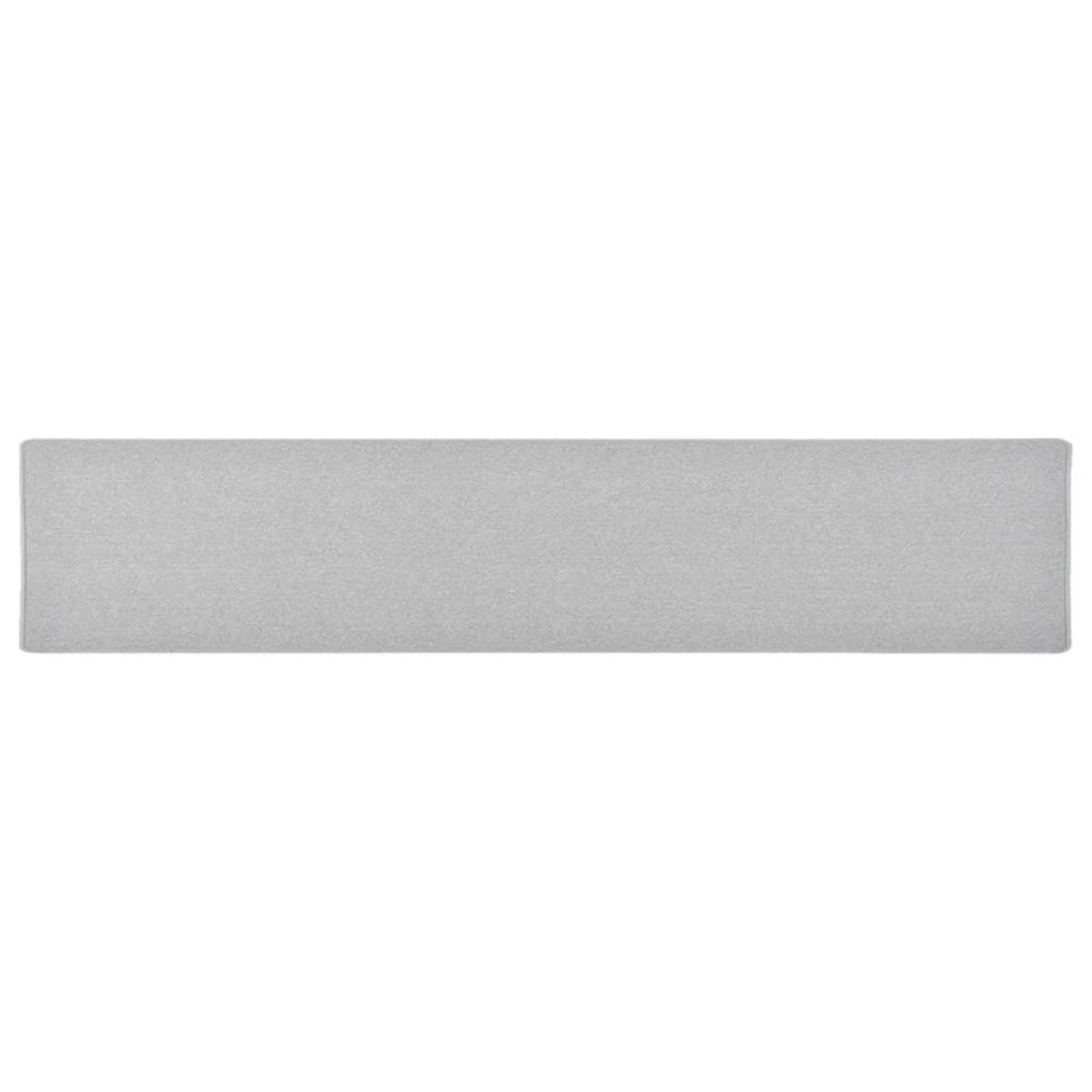 VIDAXL Tapis de couloir Gris clair 50x250 cm