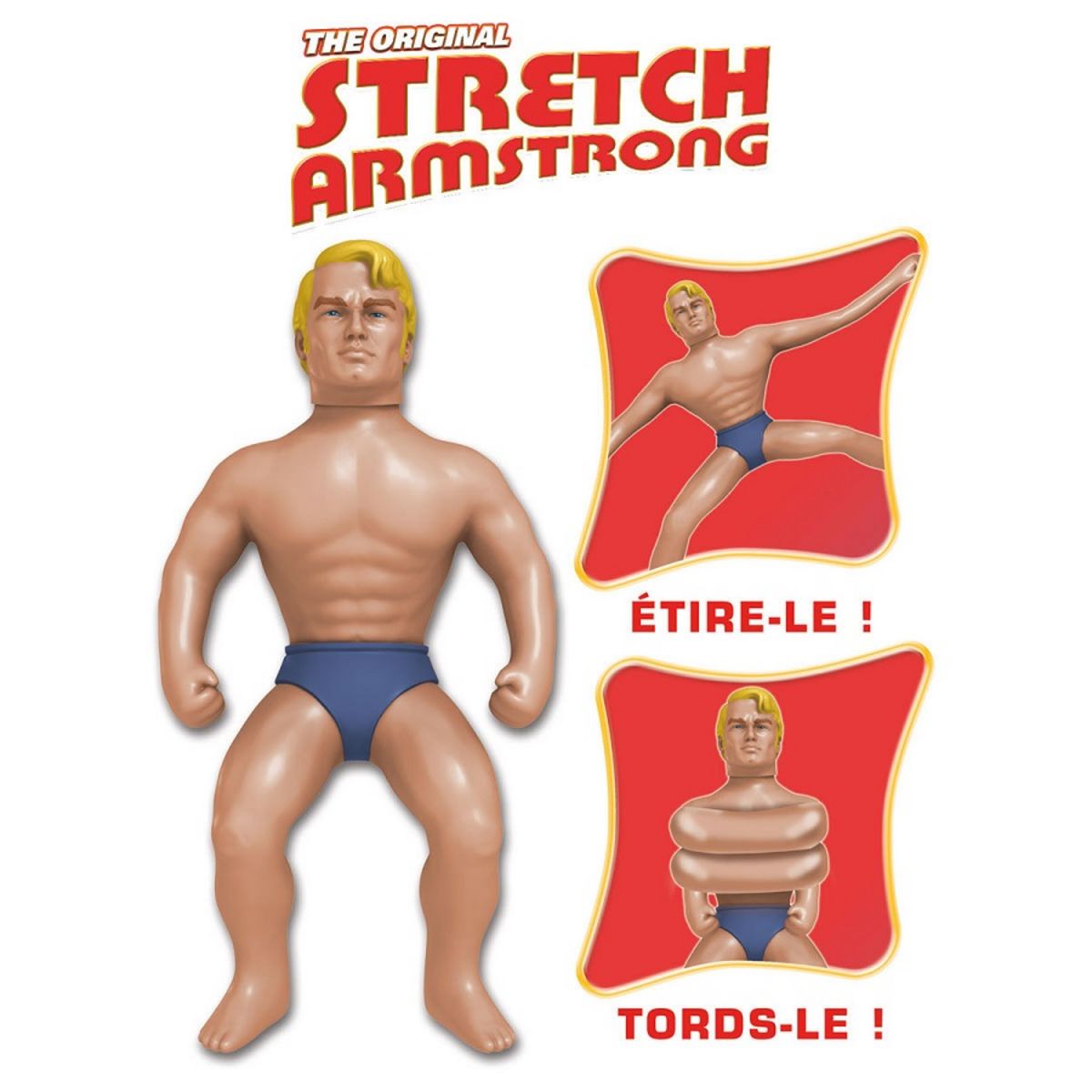 GIOCHI PREZIOSI Figurine Stretch armstrong l'original