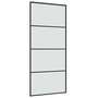 Voir la diapositive 4 : VIDAXL Porte coulissante avec kit de quincaillerie 90x205 cm Verre ESG